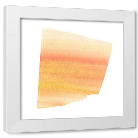 New Horizons I White Modern Wood Framed Art Print by Caroline, Emma