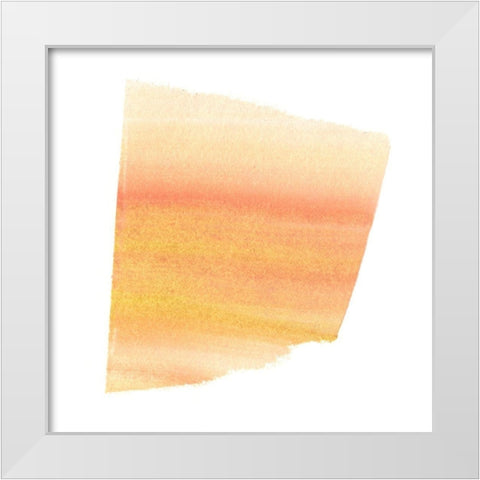 New Horizons I White Modern Wood Framed Art Print by Caroline, Emma