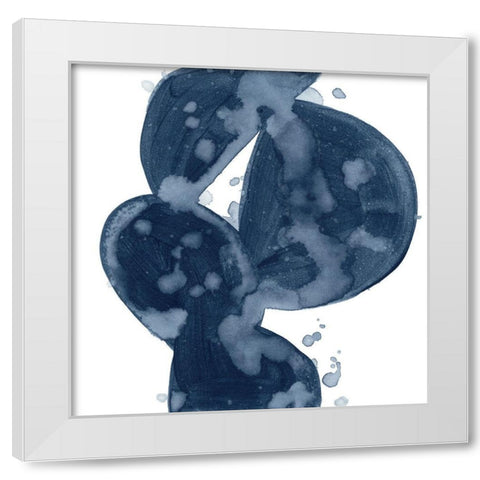 Orb Stack I White Modern Wood Framed Art Print by Vess, June Erica