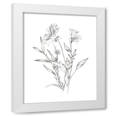 Wild Bunch II White Modern Wood Framed Art Print by Warren, Annie