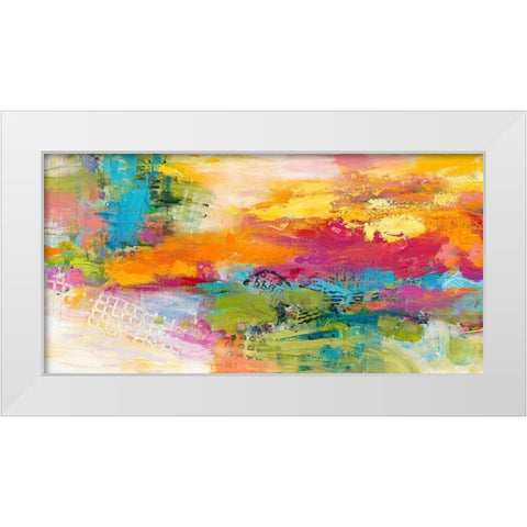 Sailors Delight White Modern Wood Framed Art Print by Bothne, Janet