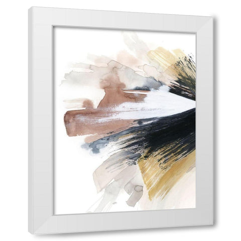 Desert Eruption I White Modern Wood Framed Art Print by Popp, Grace