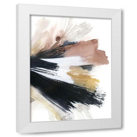 Desert Eruption II White Modern Wood Framed Art Print by Popp, Grace