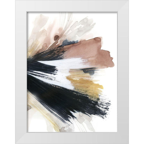 Desert Eruption II White Modern Wood Framed Art Print by Popp, Grace