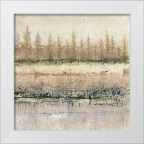 What Lies Beneath I White Modern Wood Framed Art Print by OToole, Tim