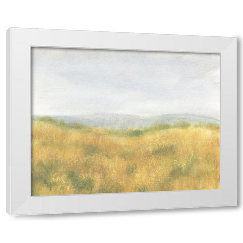 Wheat Fields I White Modern Wood Framed Art Print by OToole, Tim