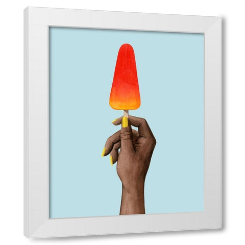 Popsicle Summer II White Modern Wood Framed Art Print by Popp, Grace