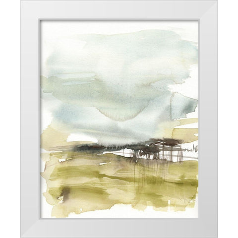 Moody Moor I White Modern Wood Framed Art Print by Goldberger, Jennifer