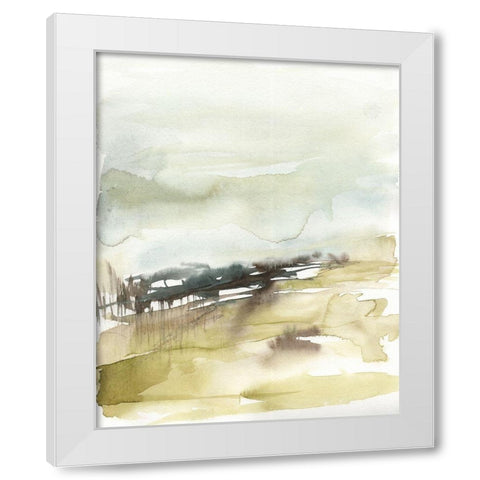 Moody Moor II White Modern Wood Framed Art Print by Goldberger, Jennifer