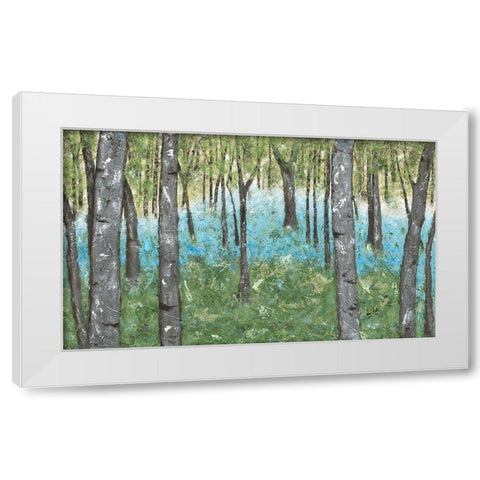 Deep Silence IV White Modern Wood Framed Art Print by Reynolds, Jade