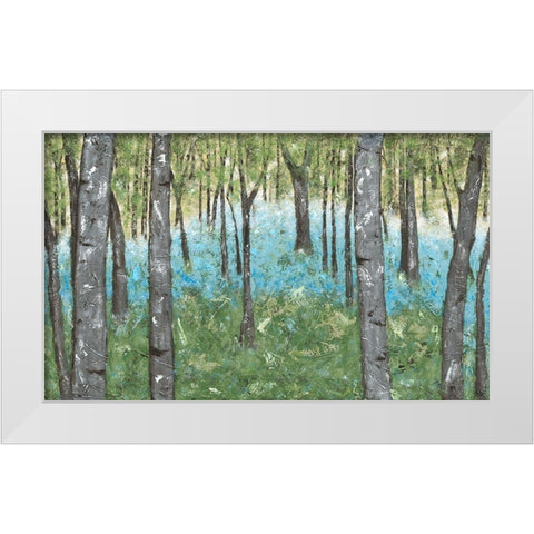 Deep Silence IV White Modern Wood Framed Art Print by Reynolds, Jade