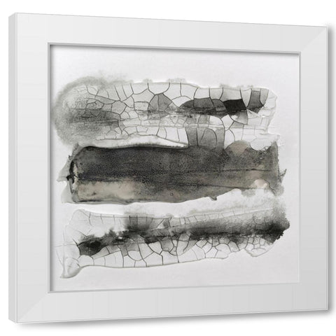Cut Glass II White Modern Wood Framed Art Print by Finch, Scherrer