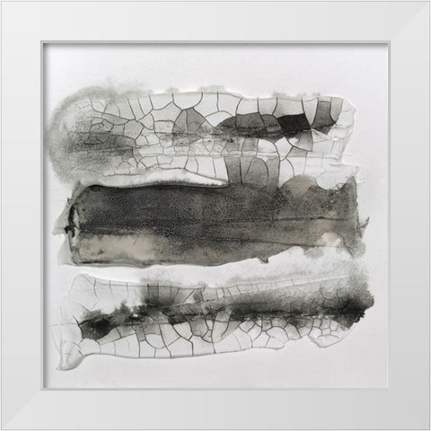 Cut Glass II White Modern Wood Framed Art Print by Finch, Scherrer