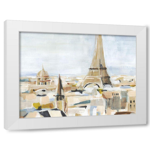 Daylight Paris II White Modern Wood Framed Art Print by Warren, Annie