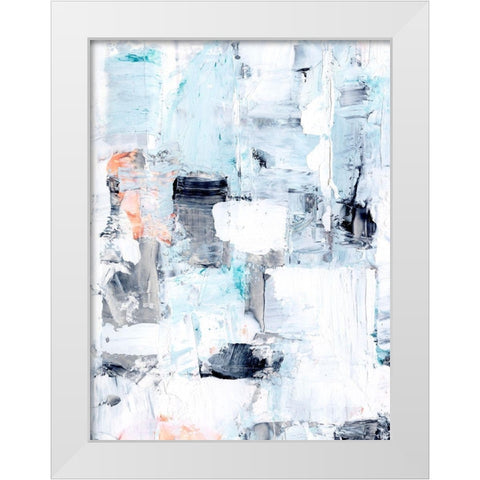 Urban Reflection II White Modern Wood Framed Art Print by Harper, Ethan