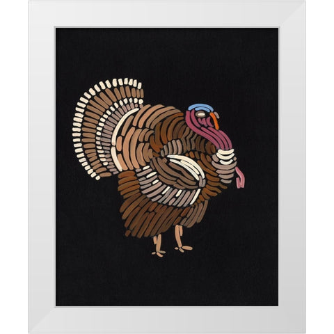 Forest Dweller VII White Modern Wood Framed Art Print by Moore, Regina