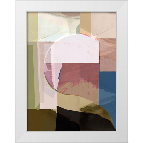 St. Ives 1 White Modern Wood Framed Art Print by Cartissi