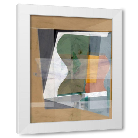 St. Ives 9 White Modern Wood Framed Art Print by Cartissi