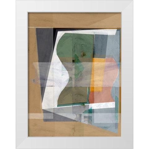 St. Ives 9 White Modern Wood Framed Art Print by Cartissi