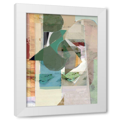 St. Ives 12 White Modern Wood Framed Art Print by Cartissi