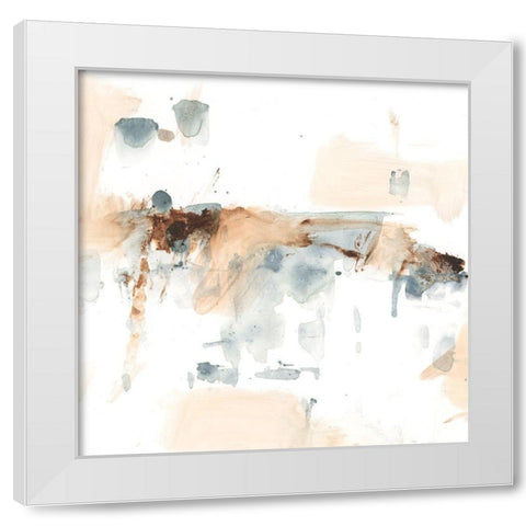 Oxide I White Modern Wood Framed Art Print by Harper, Ethan