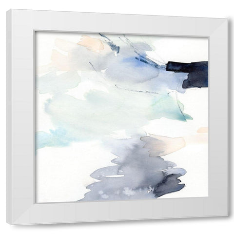 Kai I White Modern Wood Framed Art Print by Barnes, Victoria