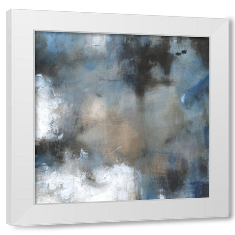 Shifting Motion I White Modern Wood Framed Art Print by OToole, Tim