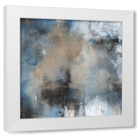 Shifting Motion II White Modern Wood Framed Art Print by OToole, Tim