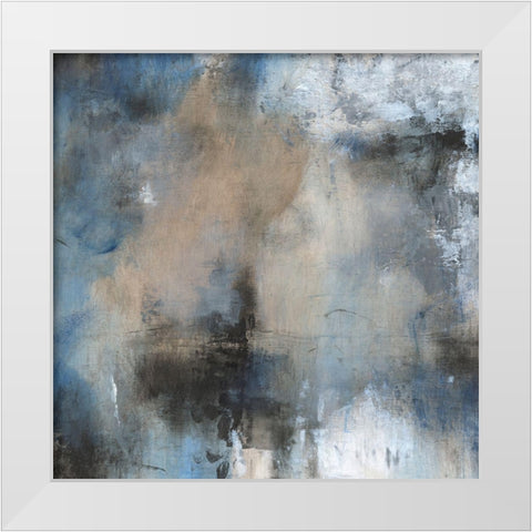 Shifting Motion II White Modern Wood Framed Art Print by OToole, Tim