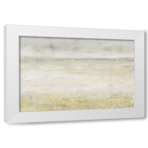 Embellished Squall II White Modern Wood Framed Art Print by OToole, Tim