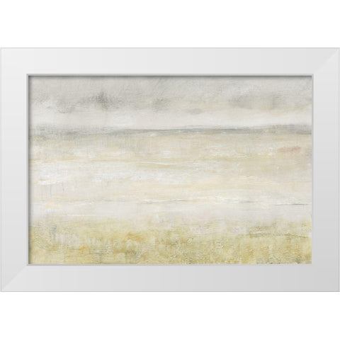 Embellished Squall II White Modern Wood Framed Art Print by OToole, Tim