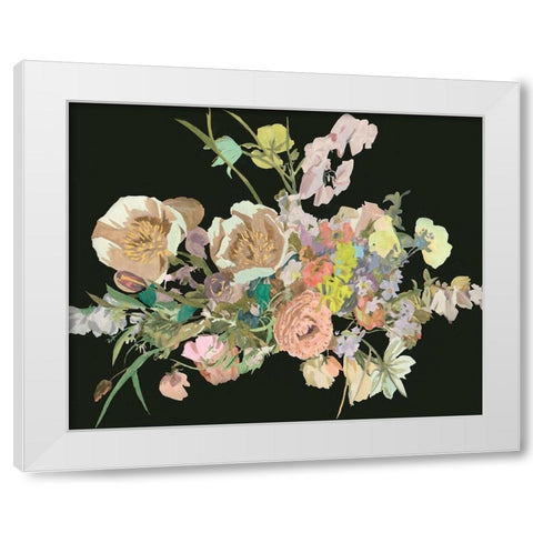 Blooming in the Dark IV White Modern Wood Framed Art Print by Wang, Melissa