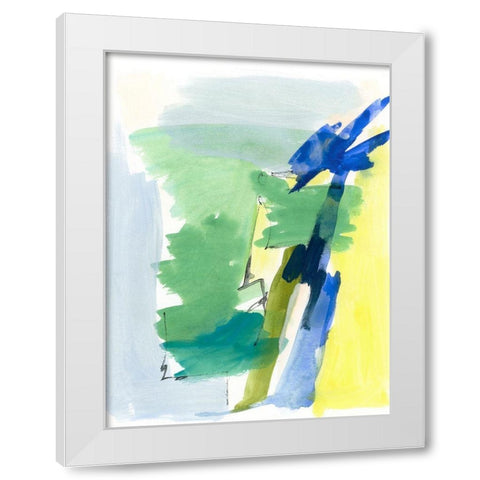 Wicklow III White Modern Wood Framed Art Print by Barnes, Victoria