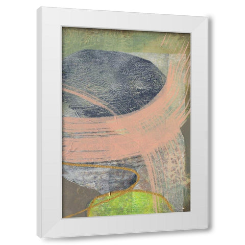 Betwixt I White Modern Wood Framed Art Print by Goldberger, Jennifer