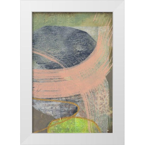 Betwixt I White Modern Wood Framed Art Print by Goldberger, Jennifer