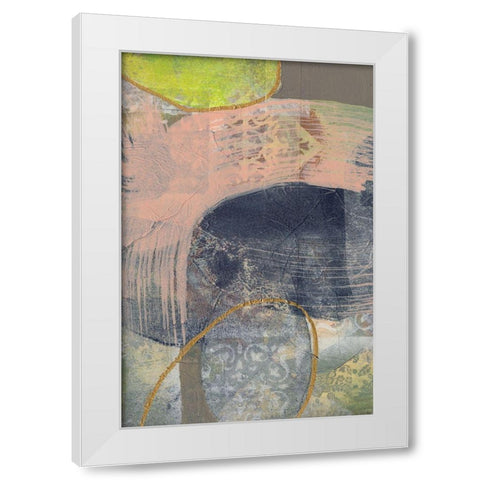 Betwixt II White Modern Wood Framed Art Print by Goldberger, Jennifer