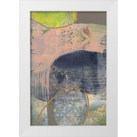 Betwixt II White Modern Wood Framed Art Print by Goldberger, Jennifer