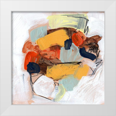 Lunchbox I White Modern Wood Framed Art Print by Parker, Jennifer Paxton