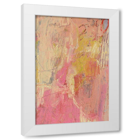 Serry I White Modern Wood Framed Art Print by Jachimiec, Sue
