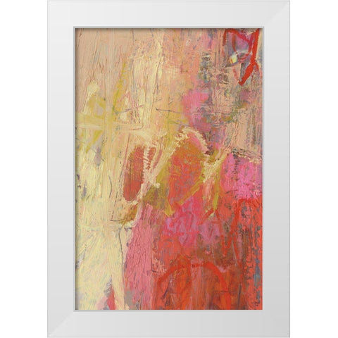 Serry II White Modern Wood Framed Art Print by Jachimiec, Sue