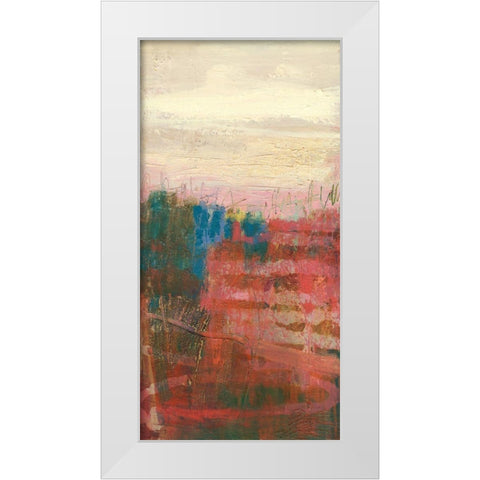 Oneiric I White Modern Wood Framed Art Print by Jachimiec, Sue