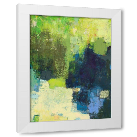 Pacific I White Modern Wood Framed Art Print by Jachimiec, Sue
