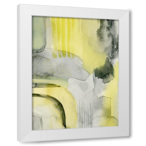 Lemon and Grit I White Modern Wood Framed Art Print by Popp, Grace