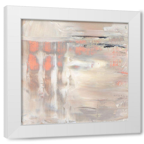Dusk Reflections I White Modern Wood Framed Art Print by Parker, Jennifer Paxton