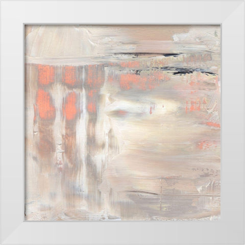 Dusk Reflections I White Modern Wood Framed Art Print by Parker, Jennifer Paxton