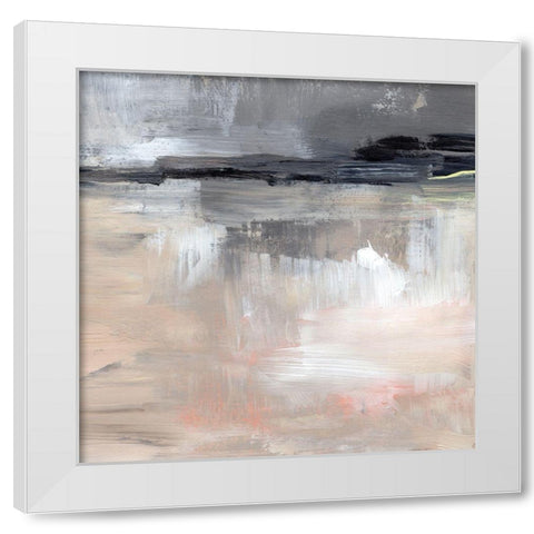 Dusk Reflections IV White Modern Wood Framed Art Print by Parker, Jennifer Paxton