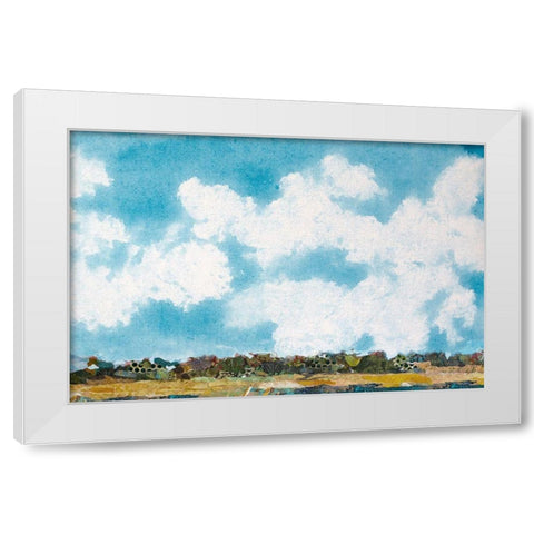 Skys the Limit II White Modern Wood Framed Art Print by St. Hilaire, Elizabeth