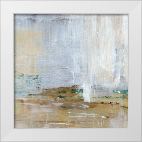Lake Breeze II White Modern Wood Framed Art Print by Parker, Jennifer Paxton