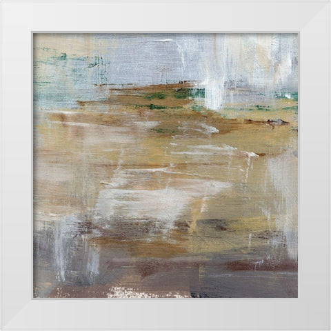 Lake Breeze III White Modern Wood Framed Art Print by Parker, Jennifer Paxton
