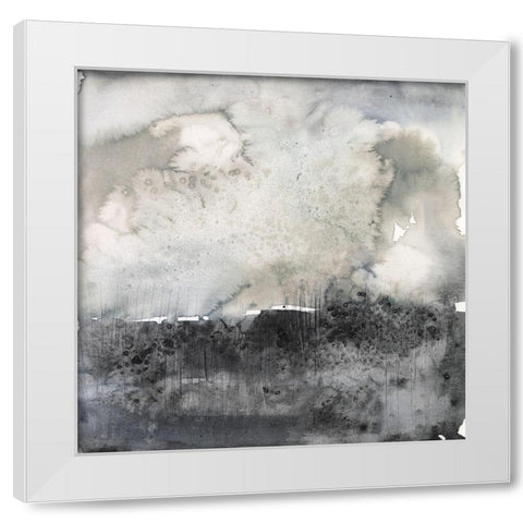 Salted Horizon II White Modern Wood Framed Art Print by Goldberger, Jennifer